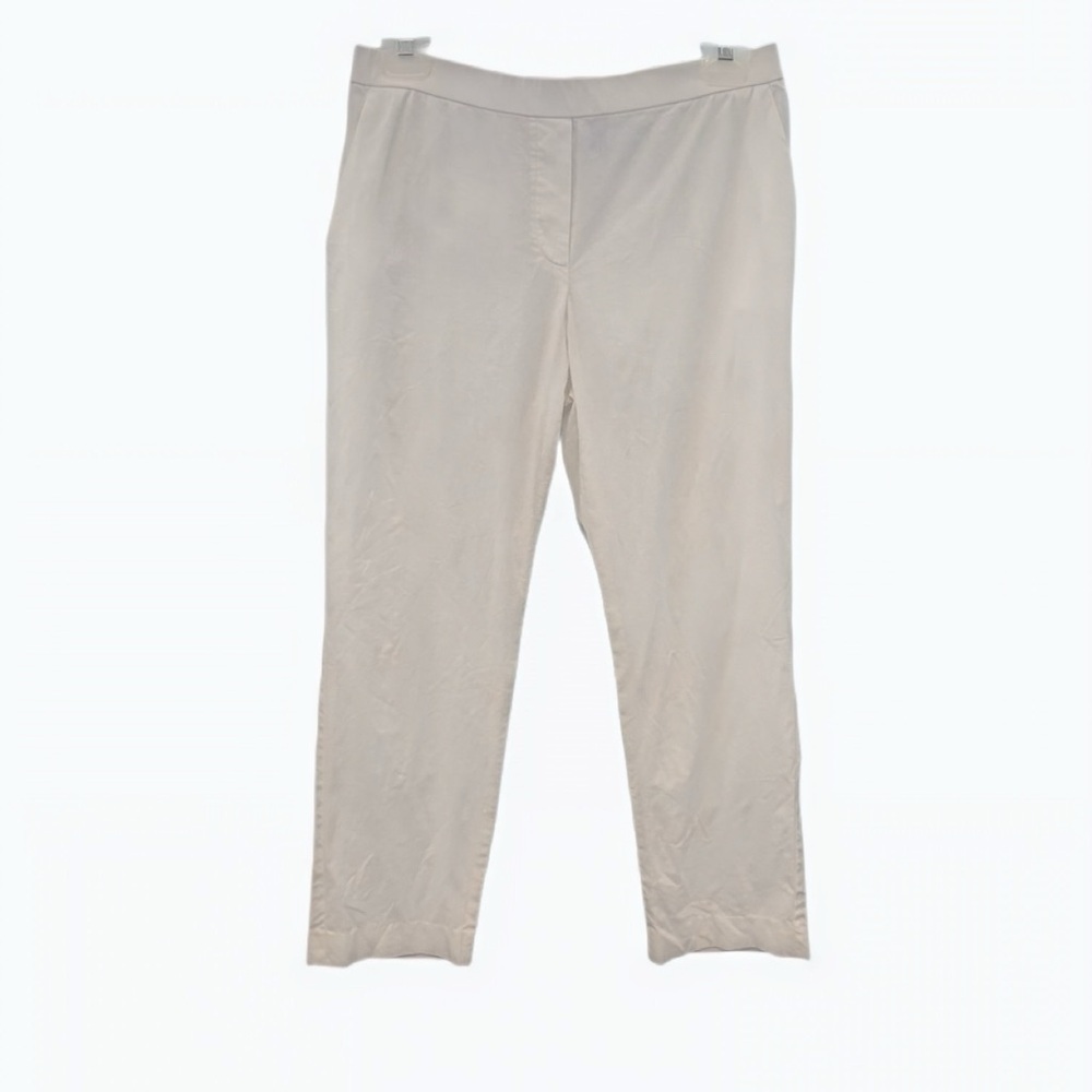 THEORY Linen Eco Crunch Wide-Leg Pants – Sz 4 | VGC
